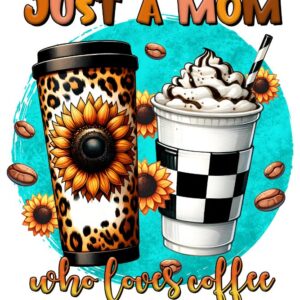 Heat transfers Iron on stickers  coffee 122 for Tshirts Iron on Decal Patches Stickers Clothes Hat Pillows DIY Crafts
