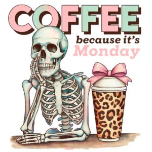 Heat transfers Iron on stickers  coffee 152 for Tshirts Iron on Decal Patches Stickers Clothes Hat Pillows DIY Crafts
