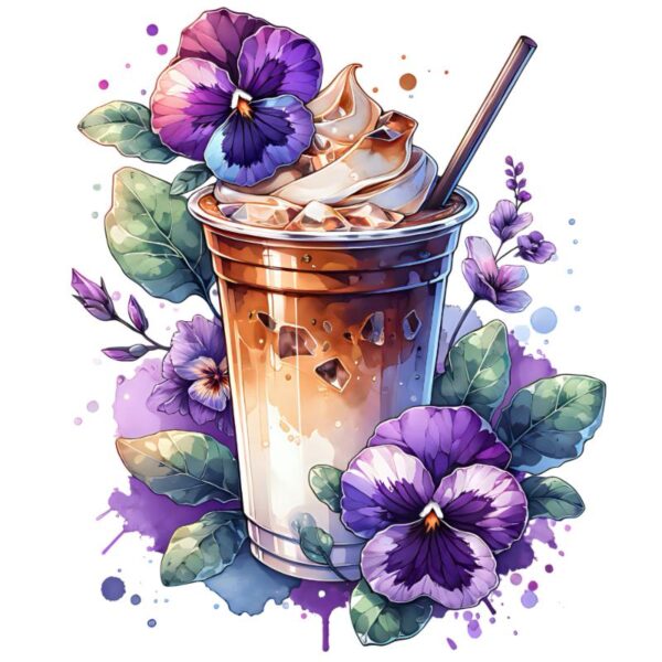Heat transfers Iron on stickers  coffee 166 for Tshirts Iron on Decal Patches Stickers Clothes Hat Pillows DIY Crafts