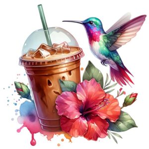 Heat transfers Iron on stickers  coffee 168 for Tshirts Iron on Decal Patches Stickers Clothes Hat Pillows DIY Crafts