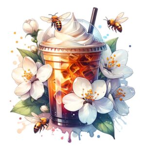 Heat transfers Iron on stickers  coffee 171 for Tshirts Iron on Decal Patches Stickers Clothes Hat Pillows DIY Crafts