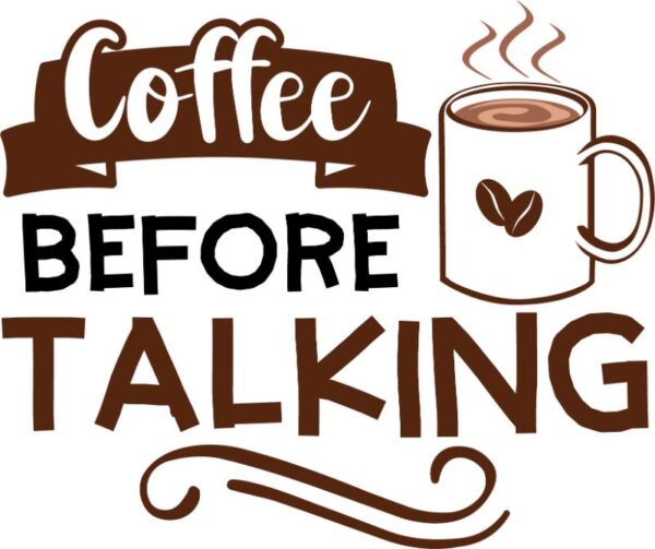 Heat transfers Iron on stickers  coffee 176 for Tshirts Iron on Decal Patches Stickers Clothes Hat Pillows DIY Crafts