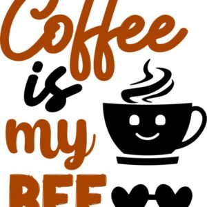 Heat transfers Iron on stickers  coffee 181 for Tshirts Iron on Decal Patches Stickers Clothes Hat Pillows DIY Crafts