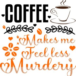 Heat transfers Iron on stickers  coffee 184 for Tshirts Iron on Decal Patches Stickers Clothes Hat Pillows DIY Crafts