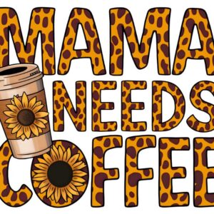 Heat transfers Iron on stickers  coffee 193 for Tshirts Iron on Decal Patches Stickers Clothes Hat Pillows DIY Crafts