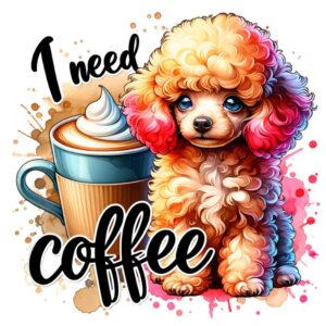 Heat transfers Iron on stickers  coffee 199 for Tshirts Iron on Decal Patches Stickers Clothes Hat Pillows DIY Crafts