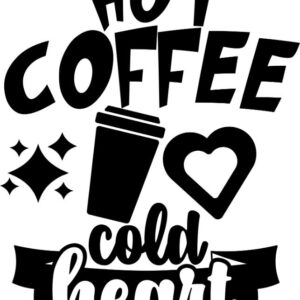 Heat transfers Iron on stickers  coffee 221 for Tshirts Iron on Decal Patches Stickers Clothes Hat Pillows DIY Crafts