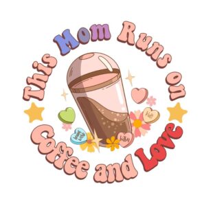 Heat transfers Iron on stickers  coffee 236 for Tshirts Iron on Decal Patches Stickers Clothes Hat Pillows DIY Crafts