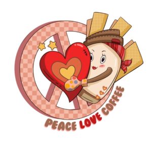 Heat transfers Iron on stickers  coffee 238 for Tshirts Iron on Decal Patches Stickers Clothes Hat Pillows DIY Crafts
