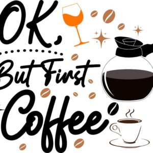 Heat transfers Iron on stickers  coffee 243 for Tshirts Iron on Decal Patches Stickers Clothes Hat Pillows DIY Crafts