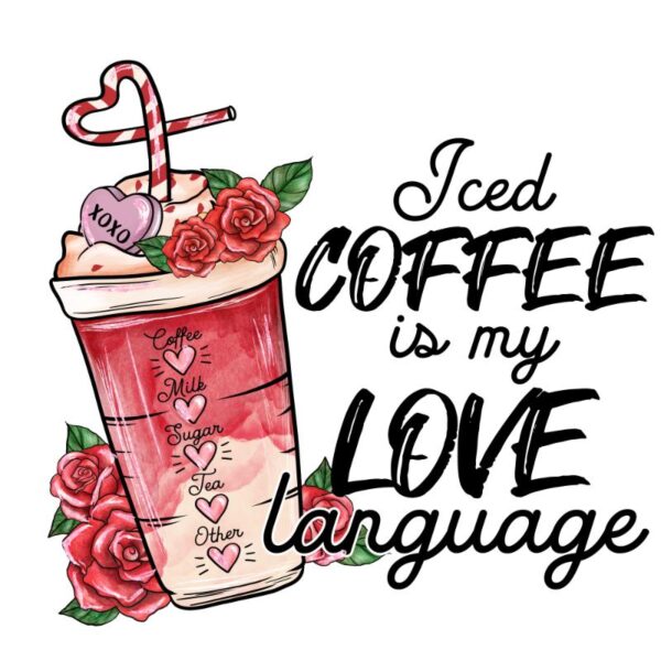 Heat transfers Iron on stickers  coffee 266 for Tshirts Iron on Decal Patches Stickers Clothes Hat Pillows DIY Crafts