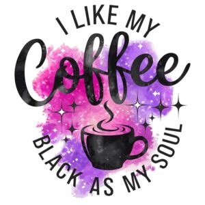 Heat transfers Iron on stickers  coffee 4 for Tshirts Iron on Decal Patches Stickers Clothes Hat Pillows DIY Crafts