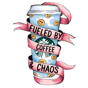 Heat transfers Iron on stickers  coffee 41 for Tshirts Iron on Decal Patches Stickers Clothes Hat Pillows DIY Crafts