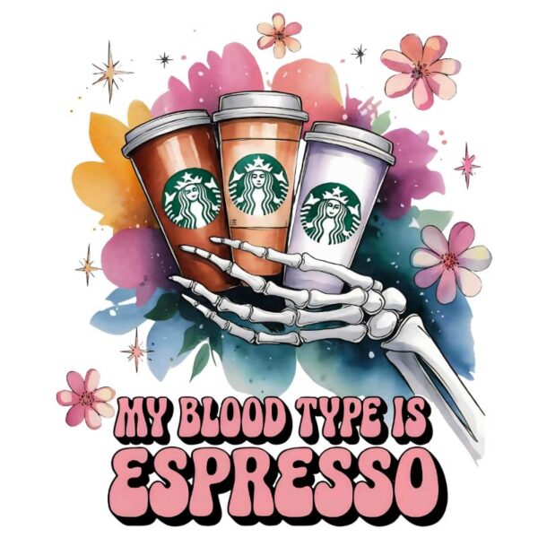 Heat transfers Iron on stickers  coffee 57 for Tshirts Iron on Decal Patches Stickers Clothes Hat Pillows DIY Crafts