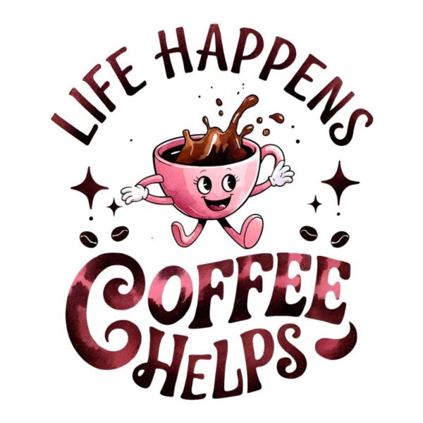 Heat transfers Iron on stickers  coffee 66 for Tshirts Iron on Decal Patches Stickers Clothes Hat Pillows DIY Crafts