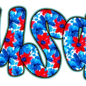 Heat transfers Iron on stickers  country 297 for Tshirts Iron on Decal Patches Stickers Clothes Hat Pillows DIY Crafts