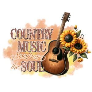 Heat transfers Iron on stickers  country music 82 for Tshirts Iron on Decal Patches Stickers Clothes Hat Pillows DIY Crafts