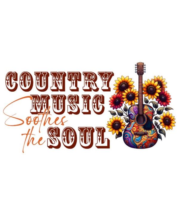 Heat transfers Iron on stickers  country music 91 for Tshirts Iron on Decal Patches Stickers Clothes Hat Pillows DIY Crafts