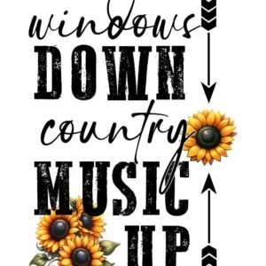 Heat transfers Iron on stickers  country music 98 for Tshirts Iron on Decal Patches Stickers Clothes Hat Pillows DIY Crafts