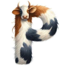 Heat transfers Iron on stickers  cow letter 26 for Tshirts Iron on Decal Patches Stickers Clothes Hat Pillows DIY Crafts