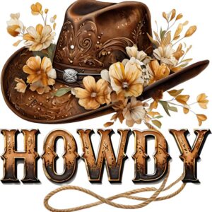Heat transfers Iron on stickers  cowgirl 101 for Tshirts Iron on Decal Patches Stickers Clothes Hat Pillows DIY Crafts