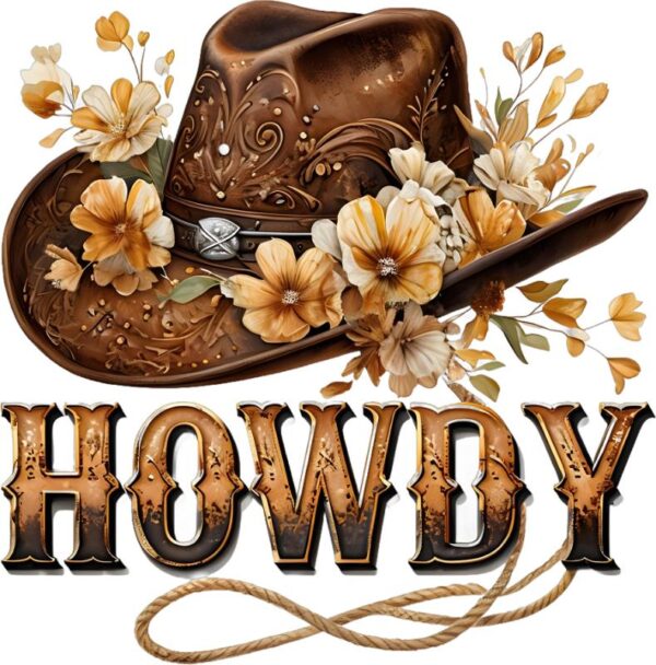 Heat transfers Iron on stickers  cowgirl 101 for Tshirts Iron on Decal Patches Stickers Clothes Hat Pillows DIY Crafts