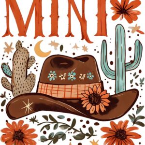 Heat transfers Iron on stickers  cowgirl 118 for Tshirts Iron on Decal Patches Stickers Clothes Hat Pillows DIY Crafts