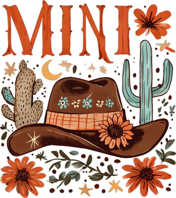 Heat transfers Iron on stickers  cowgirl 118 for Tshirts Iron on Decal Patches Stickers Clothes Hat Pillows DIY Crafts