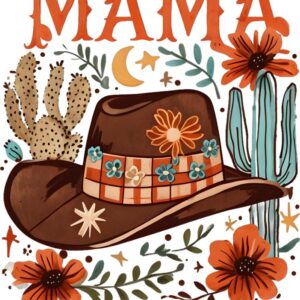 Heat transfers Iron on stickers  cowgirl 119 for Tshirts Iron on Decal Patches Stickers Clothes Hat Pillows DIY Crafts