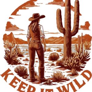 Heat transfers Iron on stickers  cowgirl 120 for Tshirts Iron on Decal Patches Stickers Clothes Hat Pillows DIY Crafts