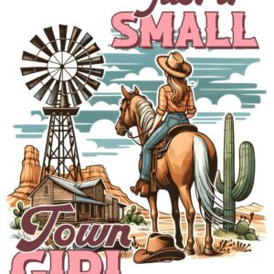Heat transfers Iron on stickers  cowgirl 13 for Tshirts Iron on Decal Patches Stickers Clothes Hat Pillows DIY Crafts