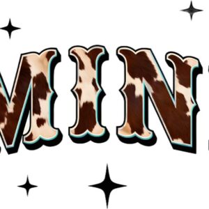 Heat transfers Iron on stickers  cowgirl 151 for Tshirts Iron on Decal Patches Stickers Clothes Hat Pillows DIY Crafts
