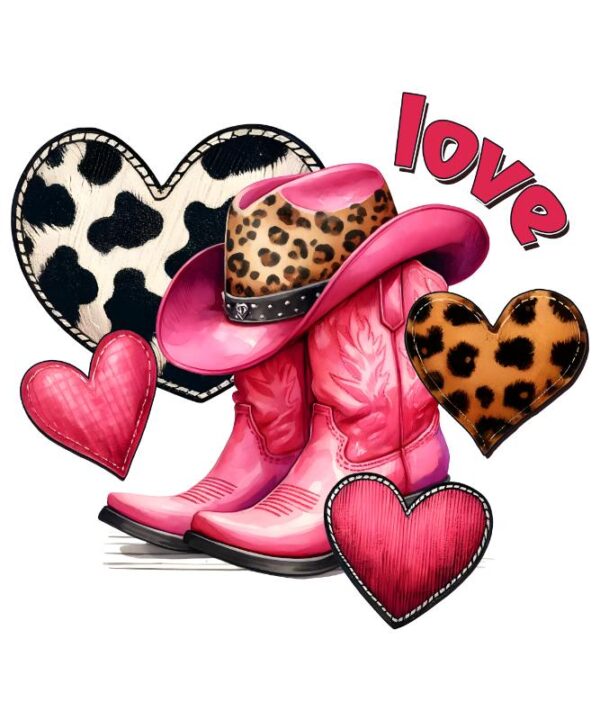 Heat transfers Iron on stickers  cowgirl 18 for Tshirts Iron on Decal Patches Stickers Clothes Hat Pillows DIY Crafts