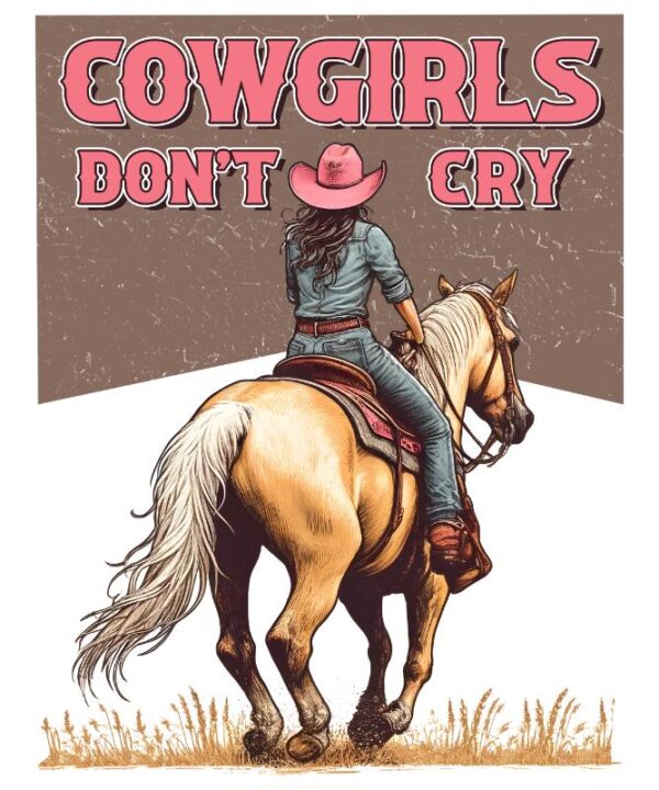 Heat transfers Iron on stickers  cowgirl 19 for Tshirts Iron on Decal Patches Stickers Clothes Hat Pillows DIY Crafts