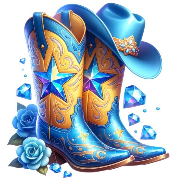 Heat transfers Iron on stickers  cowgirl 31 for Tshirts Iron on Decal Patches Stickers Clothes Hat Pillows DIY Crafts