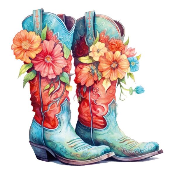 Heat transfers Iron on stickers  cowgirl 33 for Tshirts Iron on Decal Patches Stickers Clothes Hat Pillows DIY Crafts