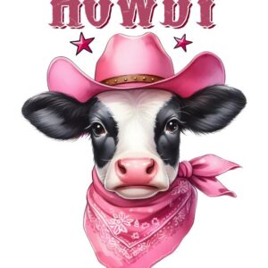 Heat transfers Iron on stickers  cowgirl 38 for Tshirts Iron on Decal Patches Stickers Clothes Hat Pillows DIY Crafts