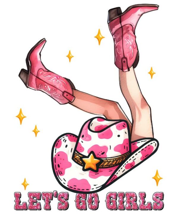 Heat transfers Iron on stickers  cowgirl 41 for Tshirts Iron on Decal Patches Stickers Clothes Hat Pillows DIY Crafts