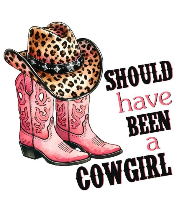 Heat transfers Iron on stickers  cowgirl 43 for Tshirts Iron on Decal Patches Stickers Clothes Hat Pillows DIY Crafts