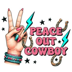 Heat transfers Iron on stickers  cowgirl 48 for Tshirts Iron on Decal Patches Stickers Clothes Hat Pillows DIY Crafts