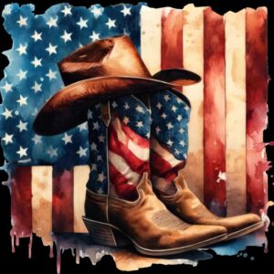 Heat transfers Iron on stickers  cowgirl 53 for Tshirts Iron on Decal Patches Stickers Clothes Hat Pillows DIY Crafts