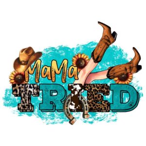 Heat transfers Iron on stickers  cowgirl 54 for Tshirts Iron on Decal Patches Stickers Clothes Hat Pillows DIY Crafts
