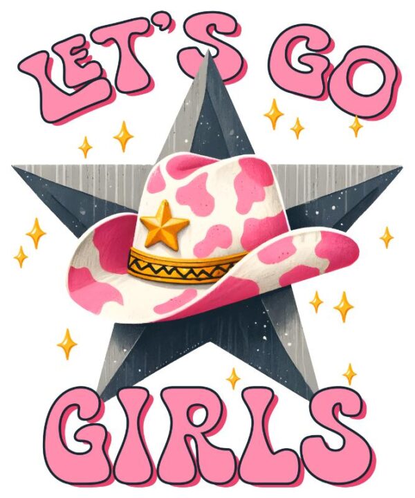 Heat transfers Iron on stickers  cowgirl 56 for Tshirts Iron on Decal Patches Stickers Clothes Hat Pillows DIY Crafts