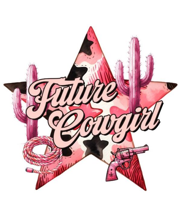 Heat transfers Iron on stickers  cowgirl 57 for Tshirts Iron on Decal Patches Stickers Clothes Hat Pillows DIY Crafts