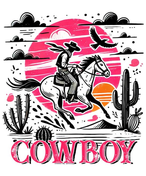 Heat transfers Iron on stickers  cowgirl 67 for Tshirts Iron on Decal Patches Stickers Clothes Hat Pillows DIY Crafts