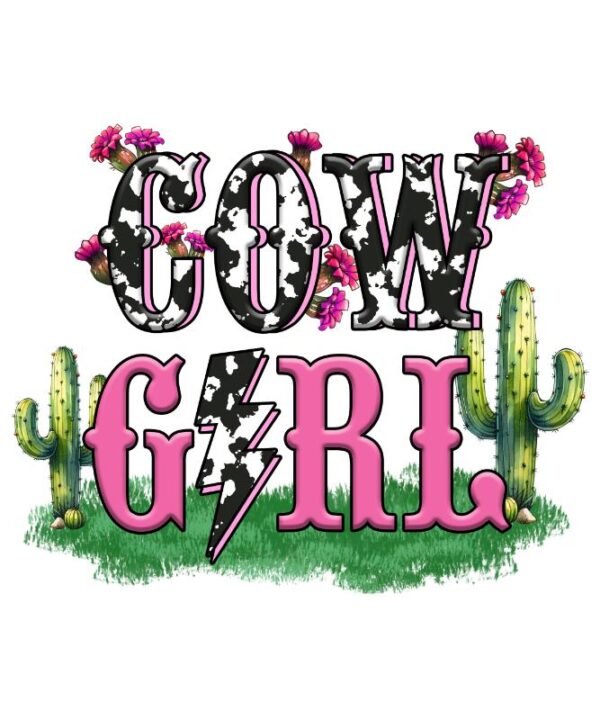 Heat transfers Iron on stickers  cowgirl 68 for Tshirts Iron on Decal Patches Stickers Clothes Hat Pillows DIY Crafts