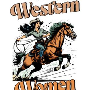 Heat transfers Iron on stickers  cowgirl 70 for Tshirts Iron on Decal Patches Stickers Clothes Hat Pillows DIY Crafts
