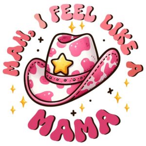 Heat transfers Iron on stickers  cowgirl 85 for Tshirts Iron on Decal Patches Stickers Clothes Hat Pillows DIY Crafts