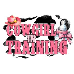 Heat transfers Iron on stickers  cowgirl 89 for Tshirts Iron on Decal Patches Stickers Clothes Hat Pillows DIY Crafts