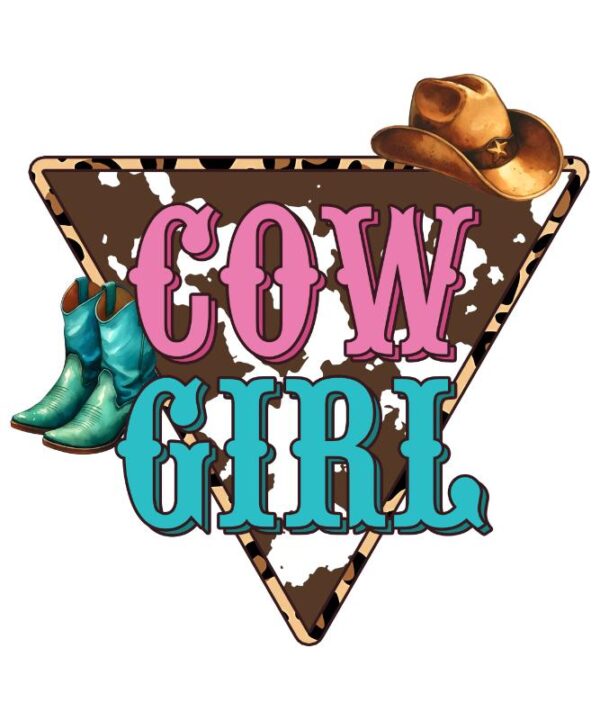 Heat transfers Iron on stickers  cowgirl 95 for Tshirts Iron on Decal Patches Stickers Clothes Hat Pillows DIY Crafts